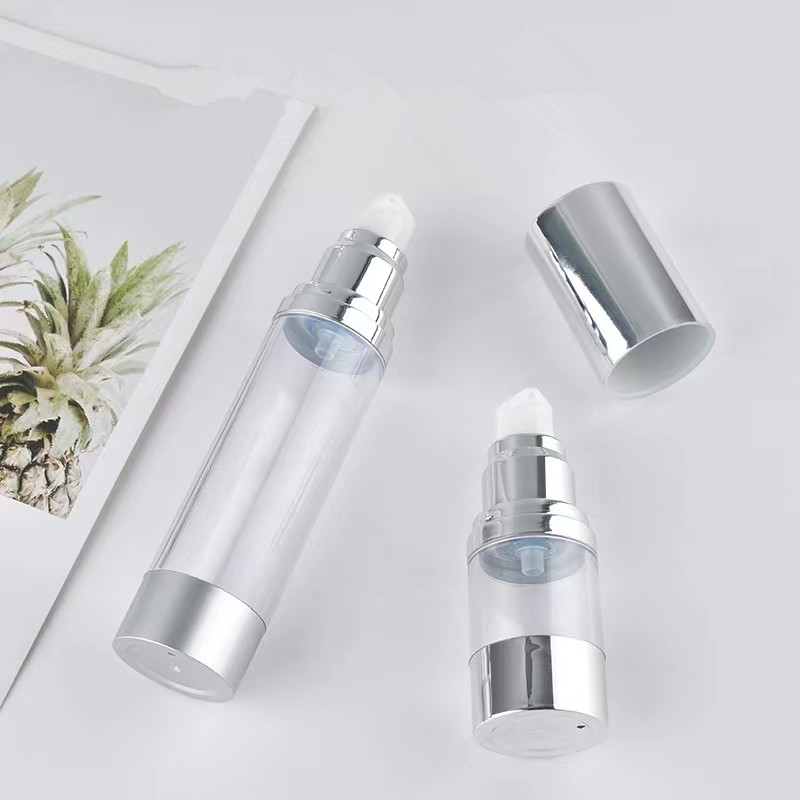 Bouteille à vide en argent bri - Luxury Skincare Bottles avis et prix