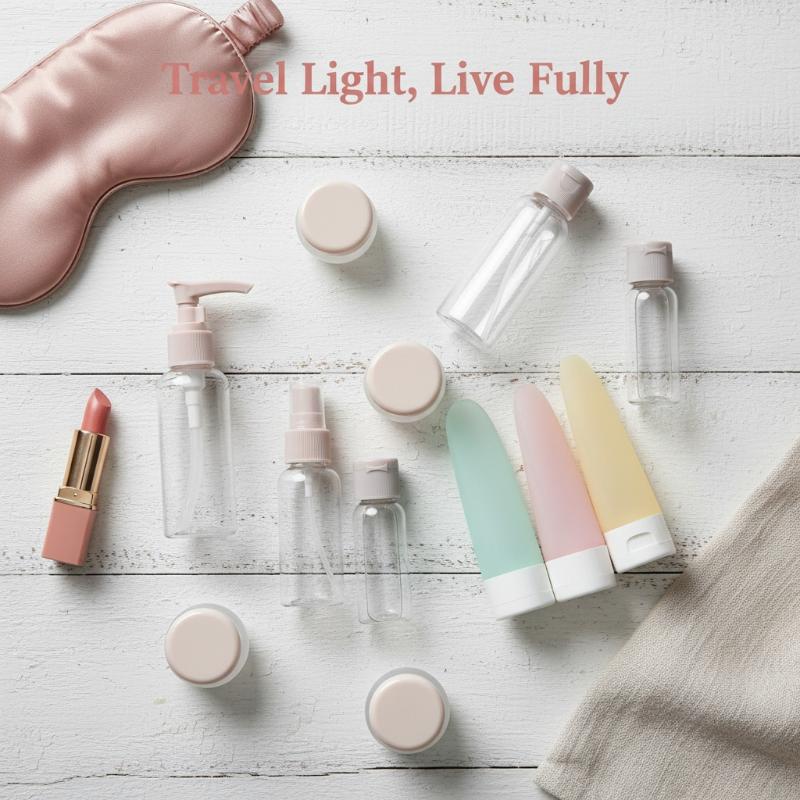 Ensemble de flacons de voyage  - Luxury Skincare Bottles avis et prix
